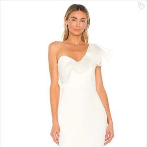 Amanda Uprichard Farryn Dress in Ivory